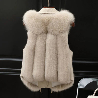 Lucia Fur Vest
